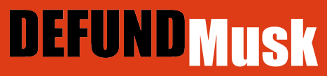 Defund Musk logo